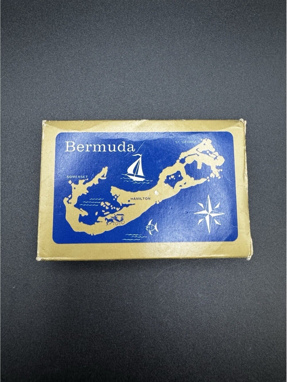 Vintage Bermuda Souvenir Playing Cards
